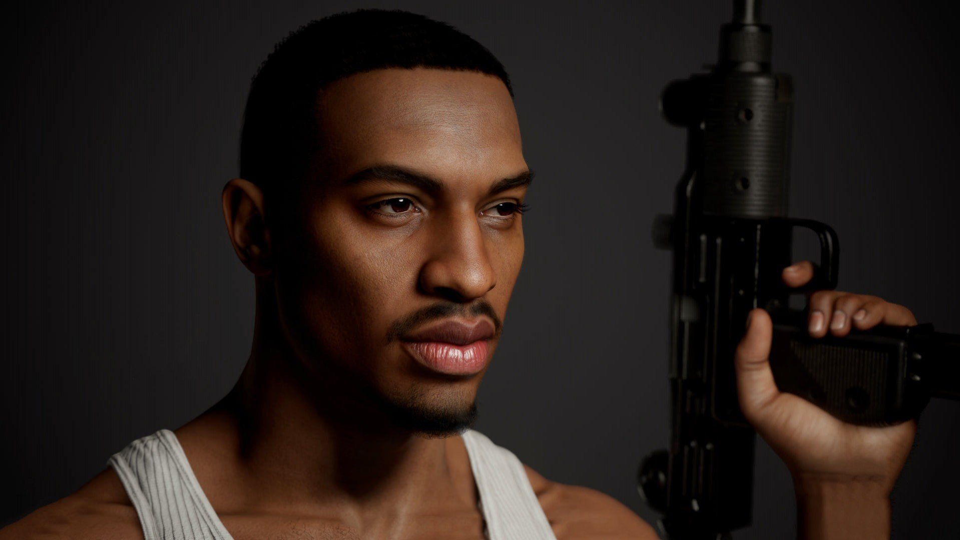 На ремастер GTA San Andreas установили 25 модов  так игра могла бы выглядеть на релизе