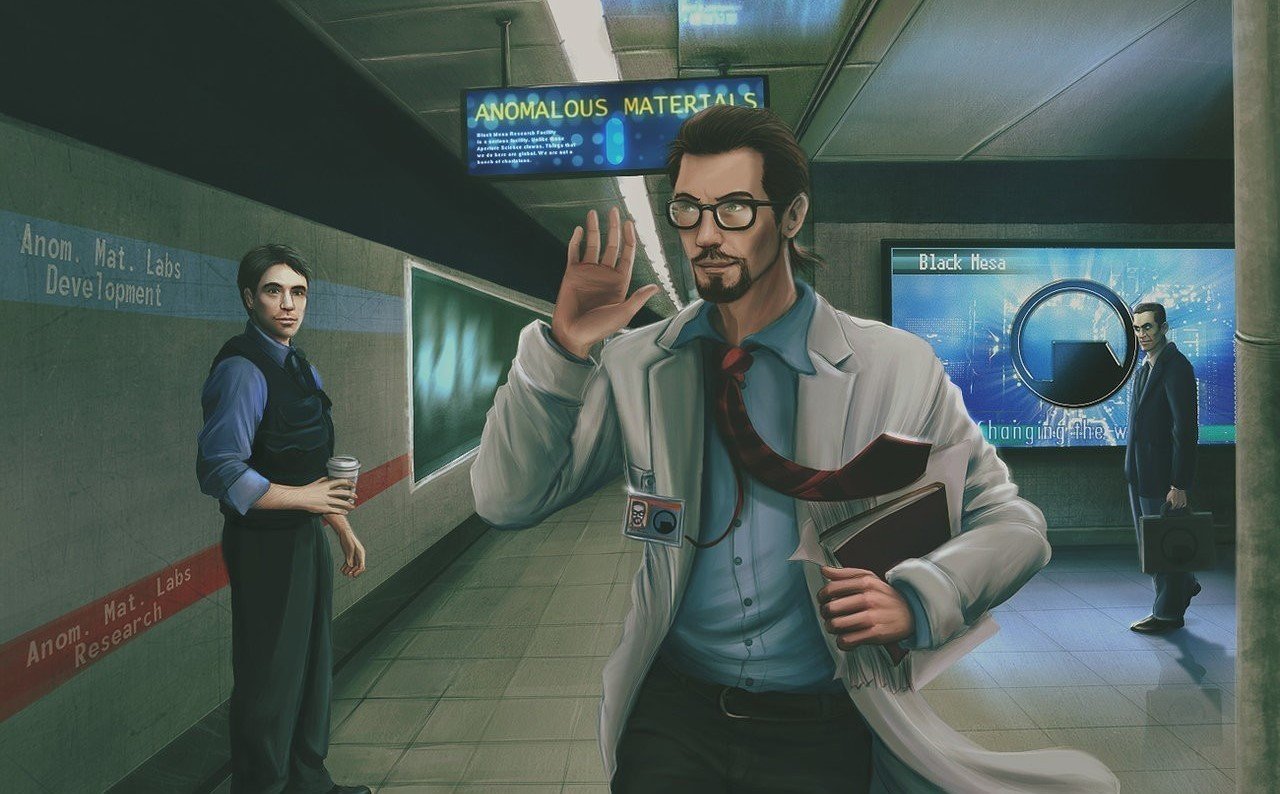Ученые из HalfLife STALKER и других игр которые стали знаменитыми