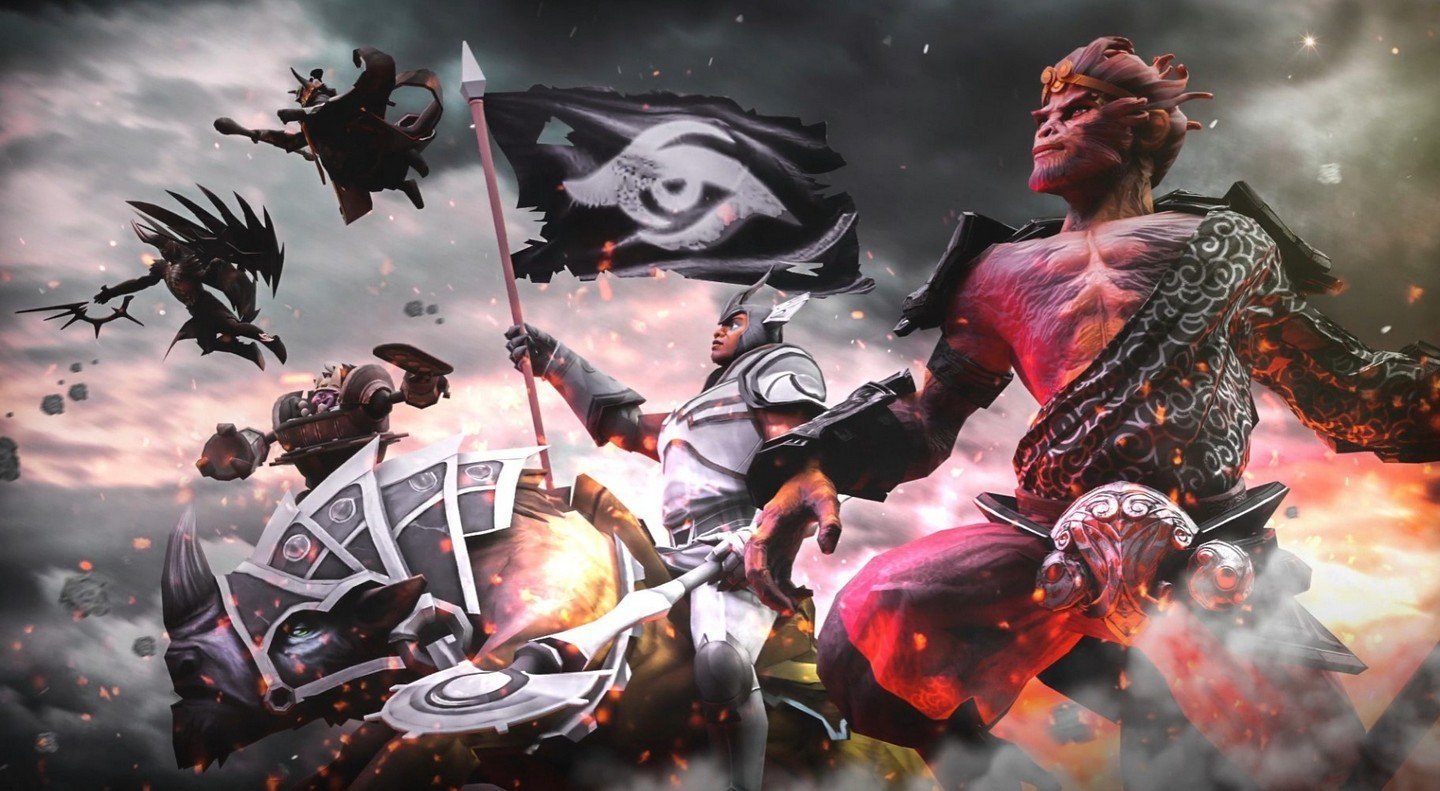 Наборы поддержки команд в Dota 2  мемы и топовые обои из новых Supporters Club