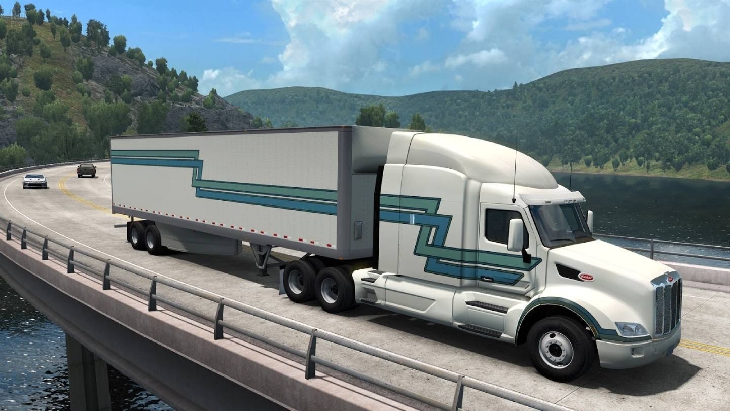 Геймер воссоздал кабину грузовика чтобы играть в American Truck Simulator