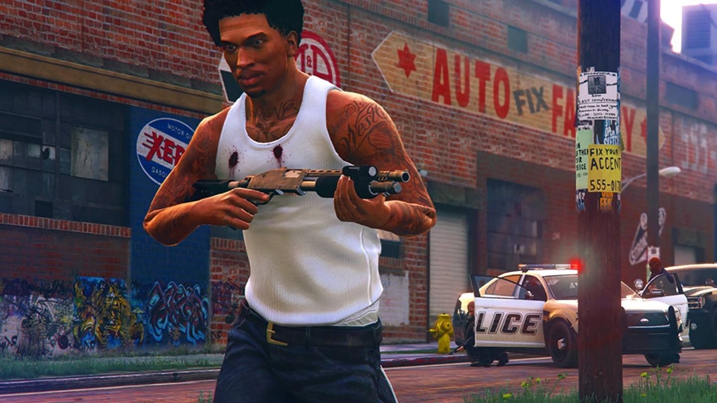 Ютубер воссоздал культовую сцену из GTA San Andreas на Unreal Engine 5