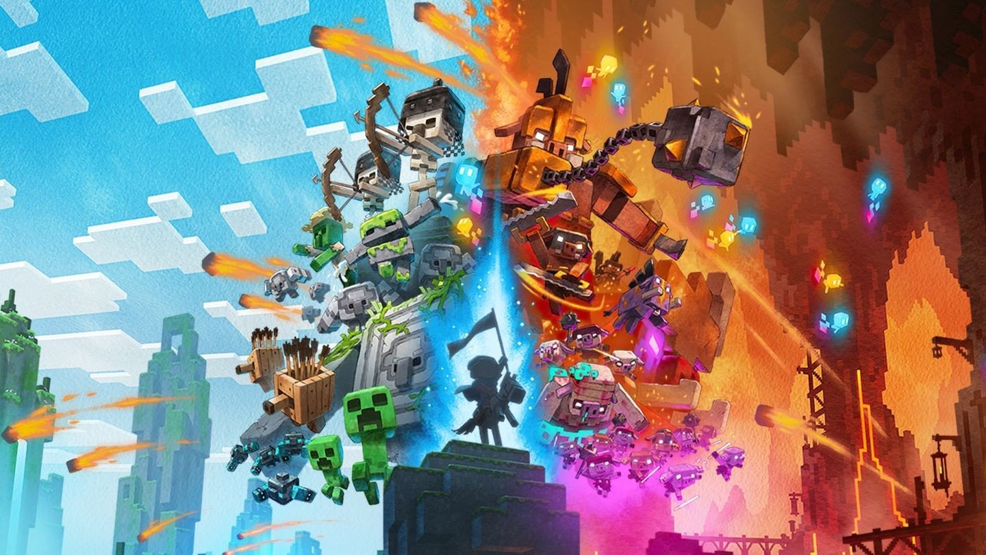Minecraft теперь еще и стратегия  вышел трейлер новой игры по вселенной