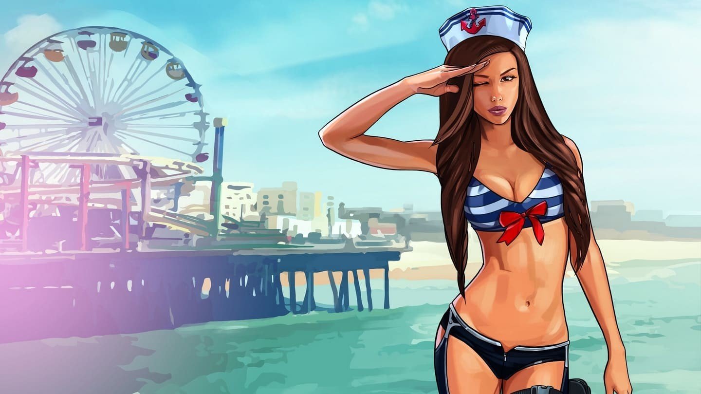 Фанаты показали героиню из утечки GTA 6 без одежды