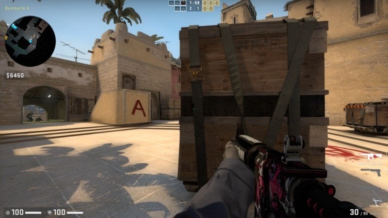 Как сделать прицел точку в CSGO через игровую консоль