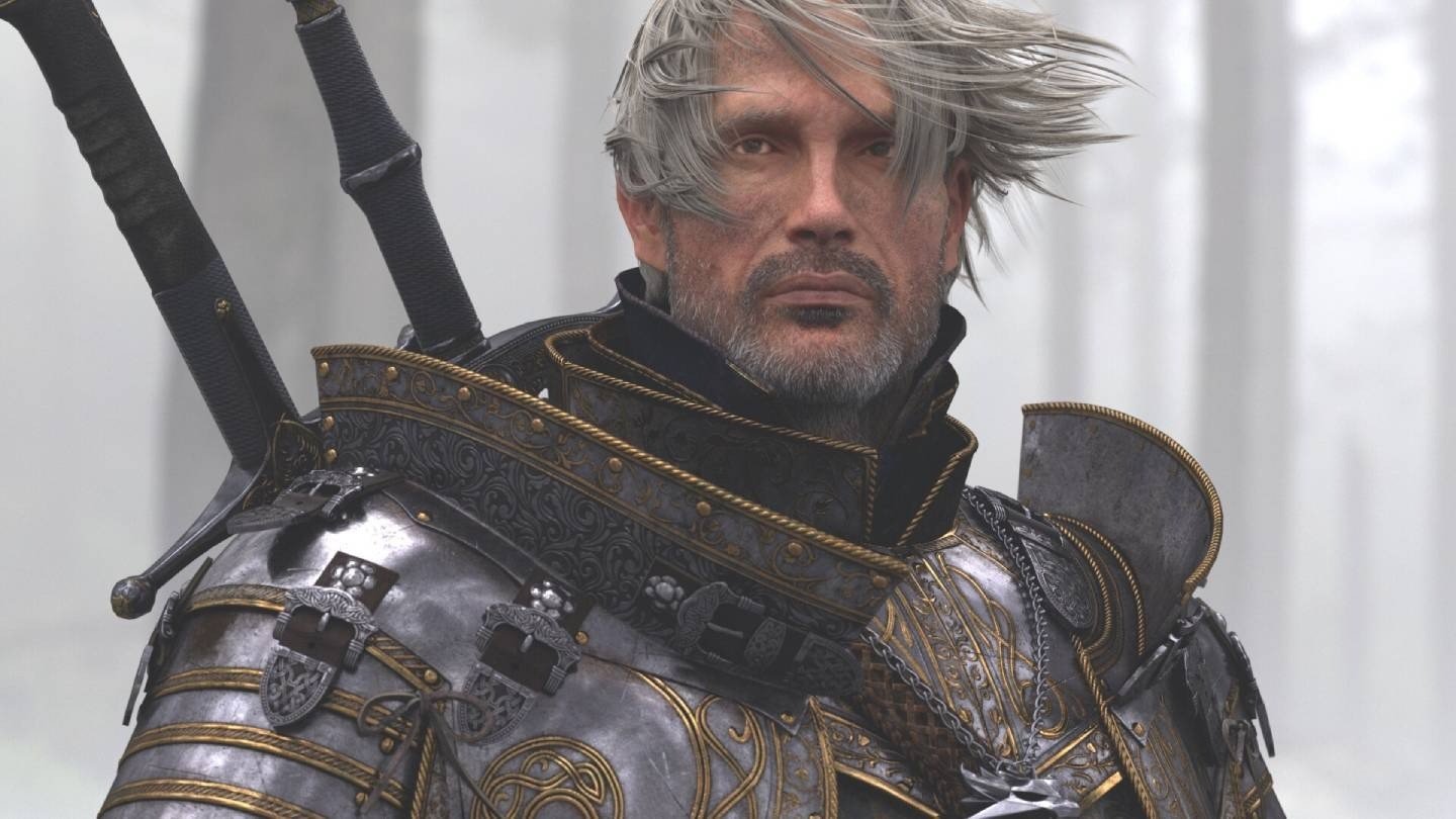 Мадс Миккельсен стал Геральтом Так выглядел бы актер в сериале Ведьмак