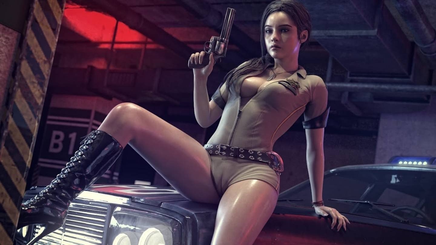 Фото темноволосую героиню Resident Evil раздели догола