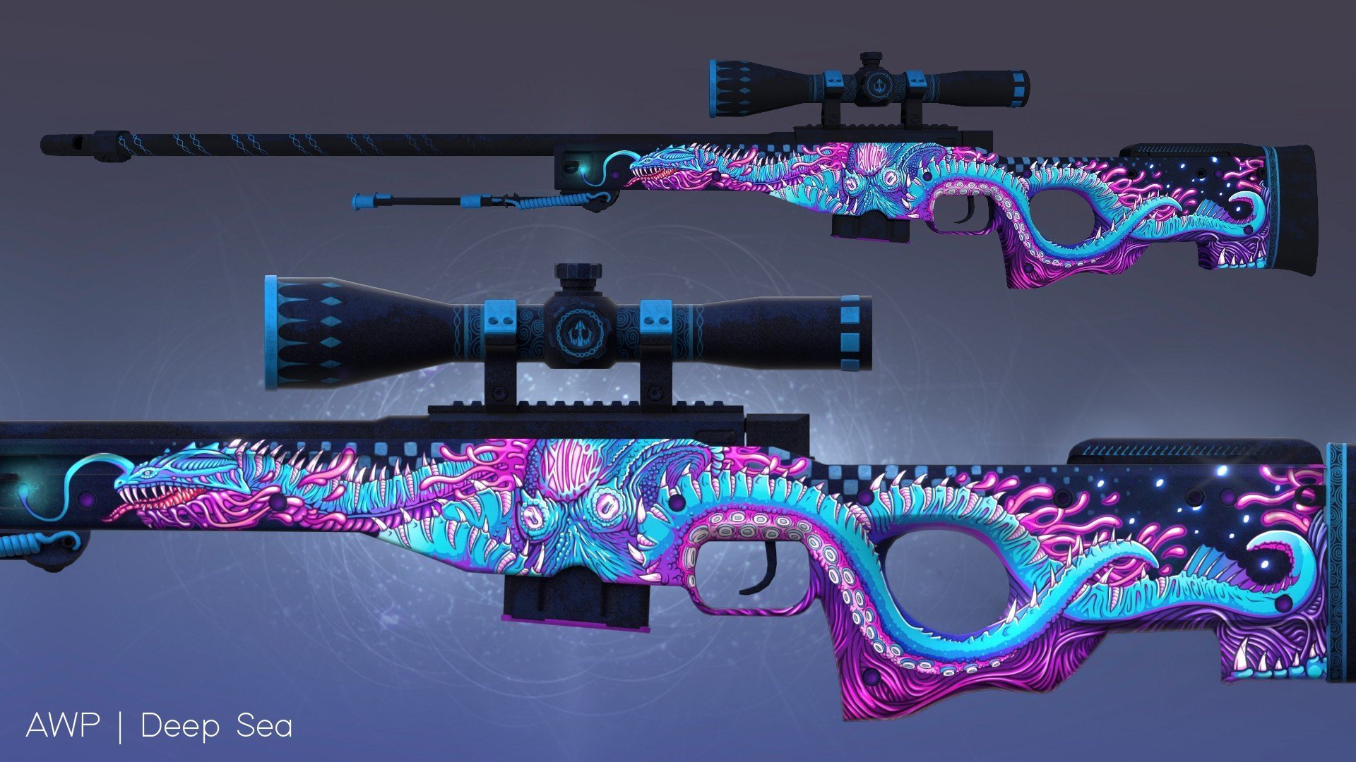 Все скины на модели оружия AWP снайперские винтовки в CS GO