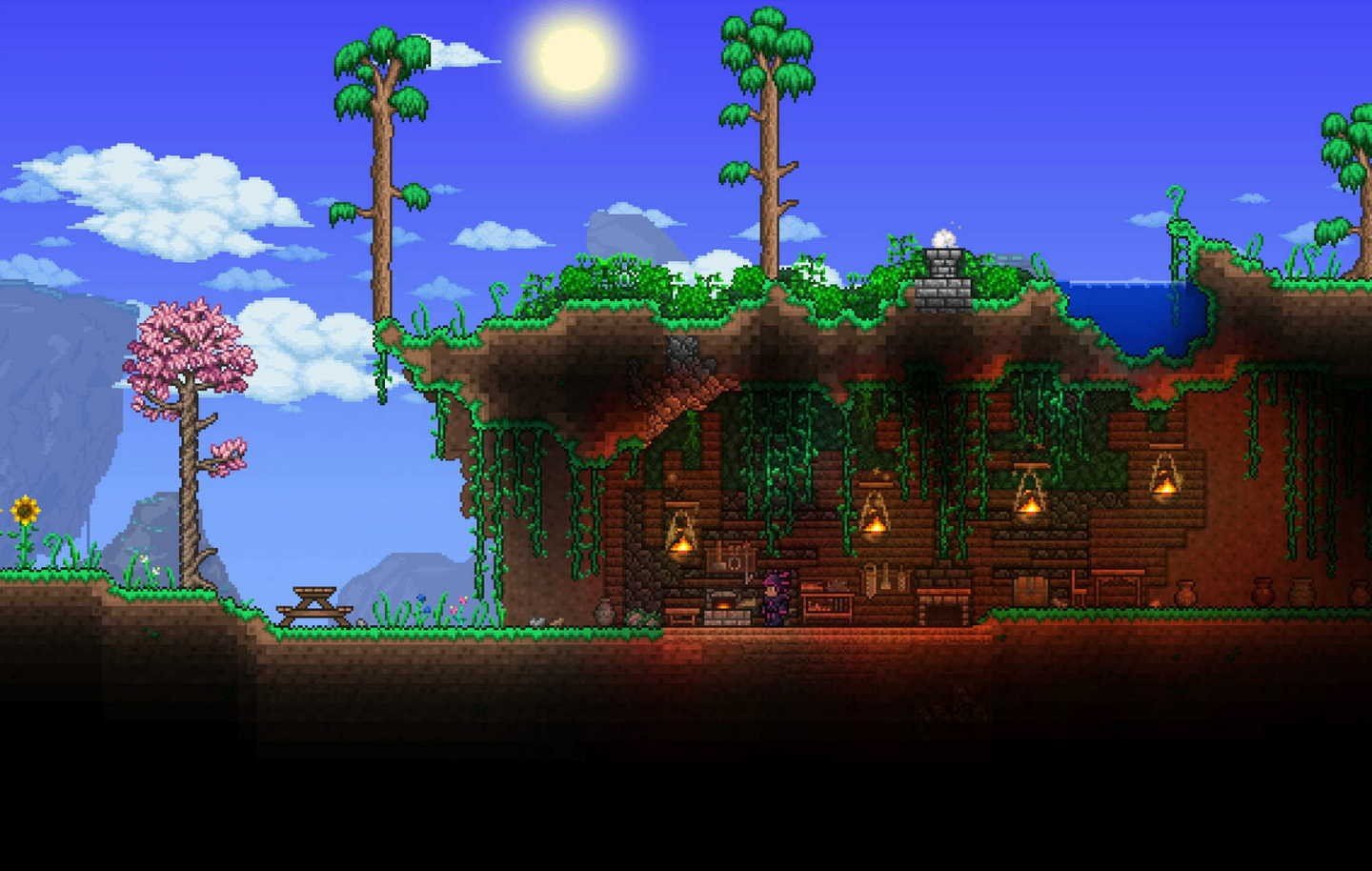 Как играть в Terraria по Сети с другом