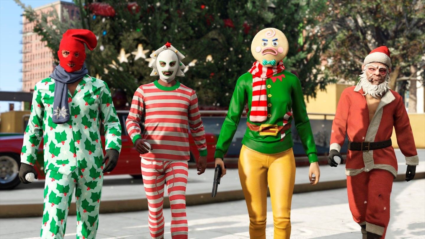 Rockstar выпустила открытку к новому году  в этом фанаты нашли намек на GTA 6