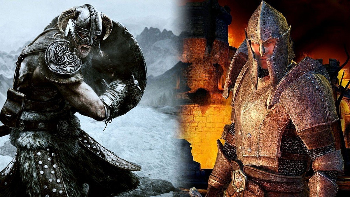 TES IV Oblivion перенесли на движок Skyrim  и вот что из этого получилось