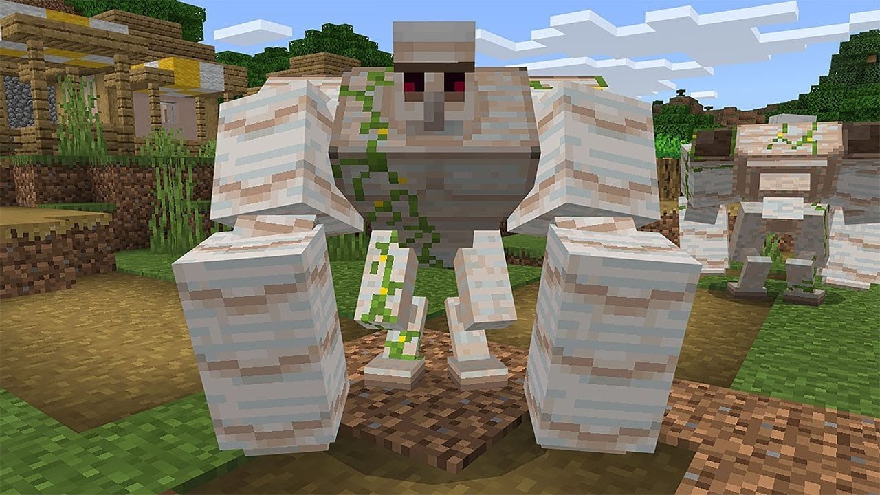Как сделать железного голема в Minecraft