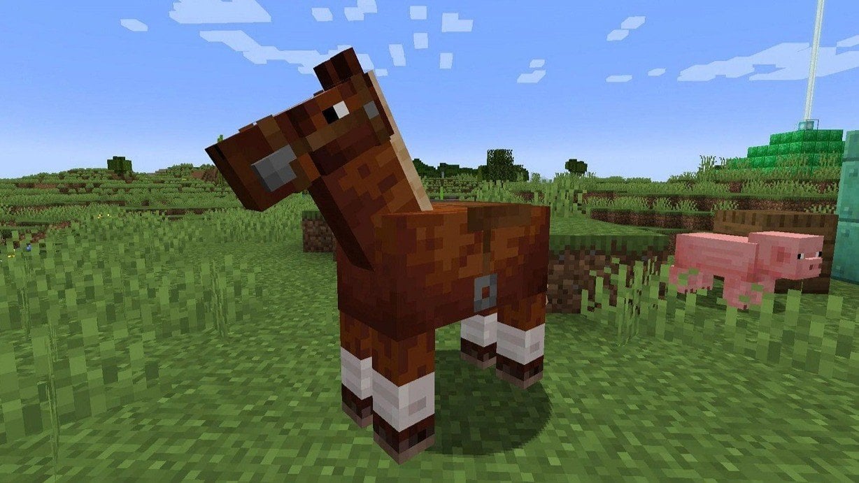 Как приручить лошадь в Minecraft