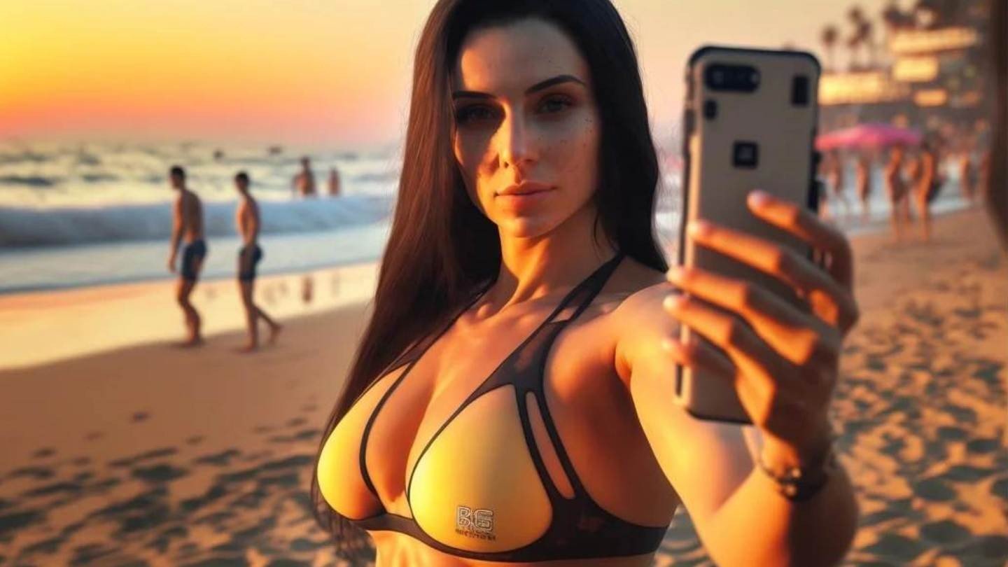 Нейросеть показала GTA 6 с девушкой в бикини и погонями