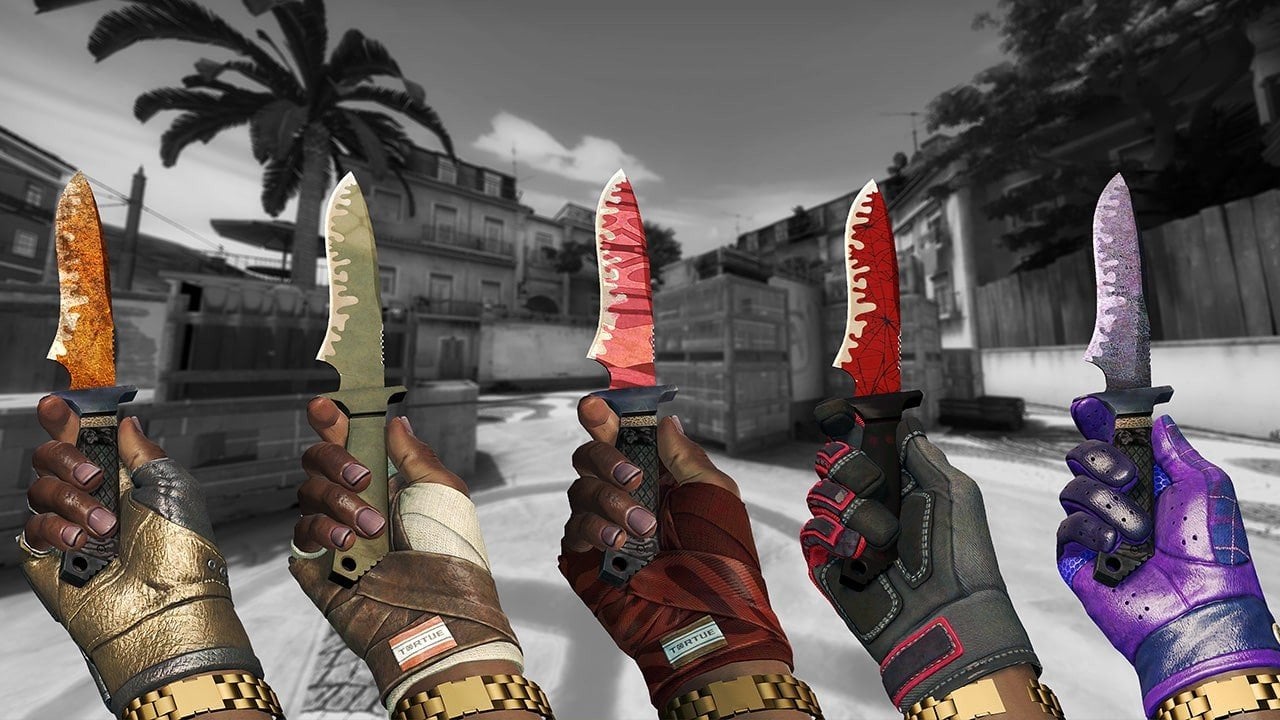 Все виды и типы ножей в CSGO