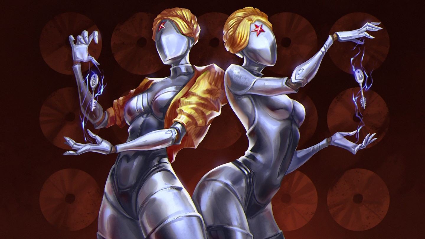 Для Atomic Heart вышла модификация которая убирает маски с лиц близняшек