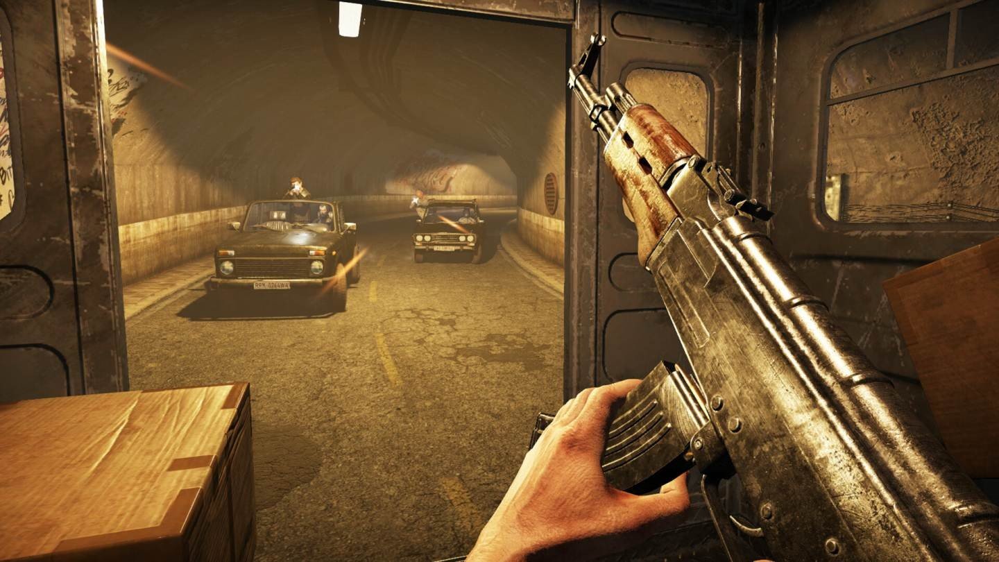 В Steam вышел симулятор пограничника с перестрелками и погонями на Жигулях