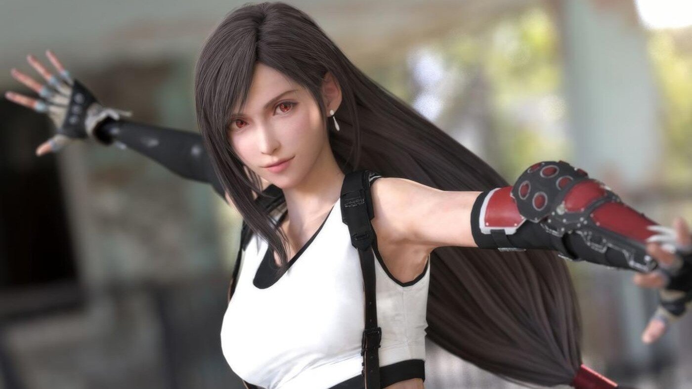 Фигурку Тифы из Final Fantasy VII в чулках и с голым телом уже можно заказать