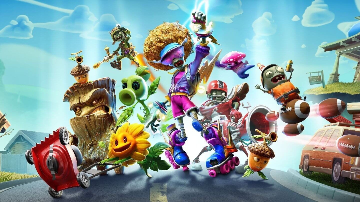 Все растения из игры Plants vs Zombies 2
