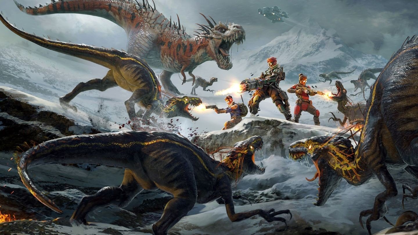 В Epic Games Store бесплатно можно забрать шутер с динозаврами и средневековый экшен