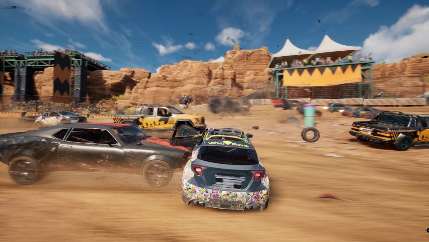 В Steam бесплатно раздают гонку в духе FlatOut