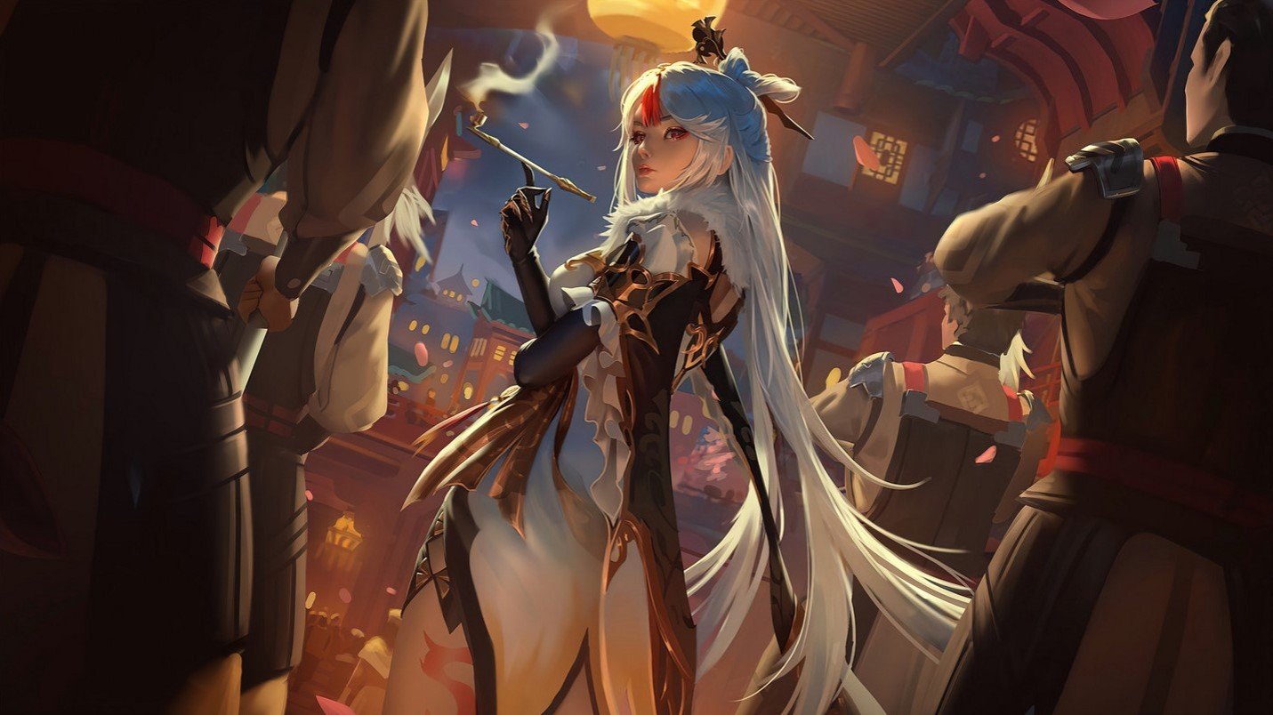 Девушек из Genshin Impact воссоздали в полный рост  фанаты в восторге