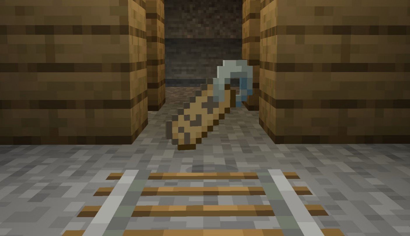 Как сделать бирку в Minecraft