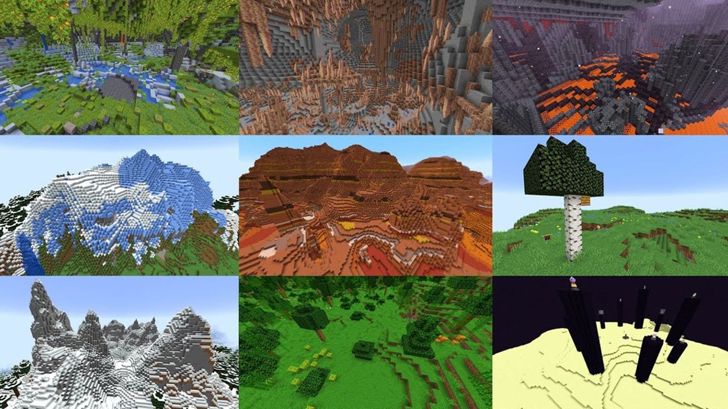 Биомы в Minecraft
