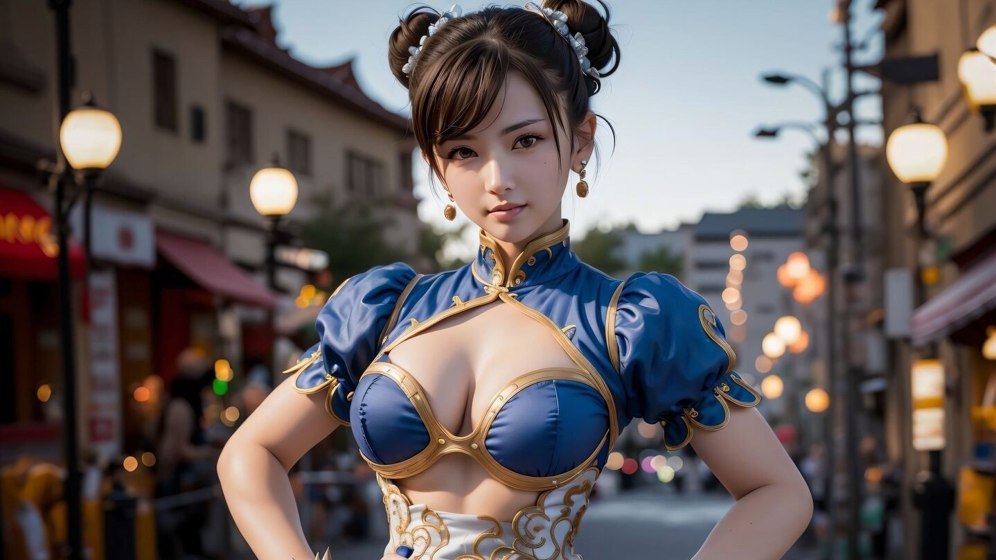 Чунь Ли из Street Fighter превратили в реальную девушку с помощью нейросети