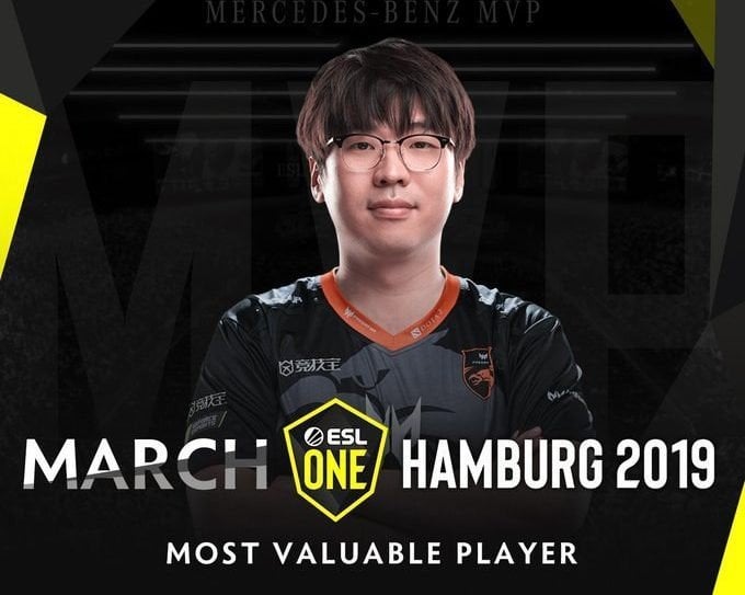 March стал MVP ESL One Hamburg