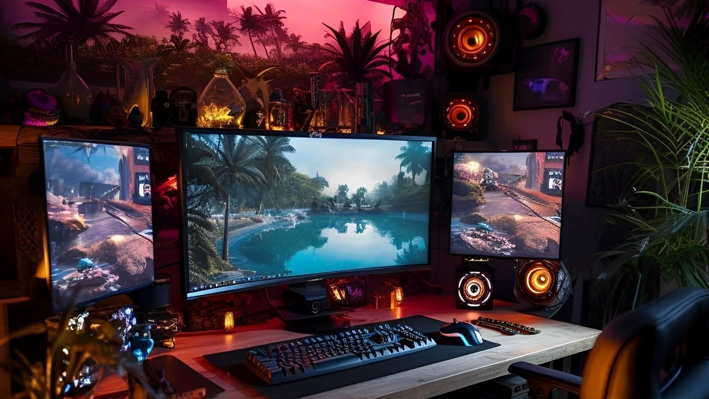 Нейросеть показала комнаты мечты геймеров в стиле GTA 5 Dota 2 и других игр