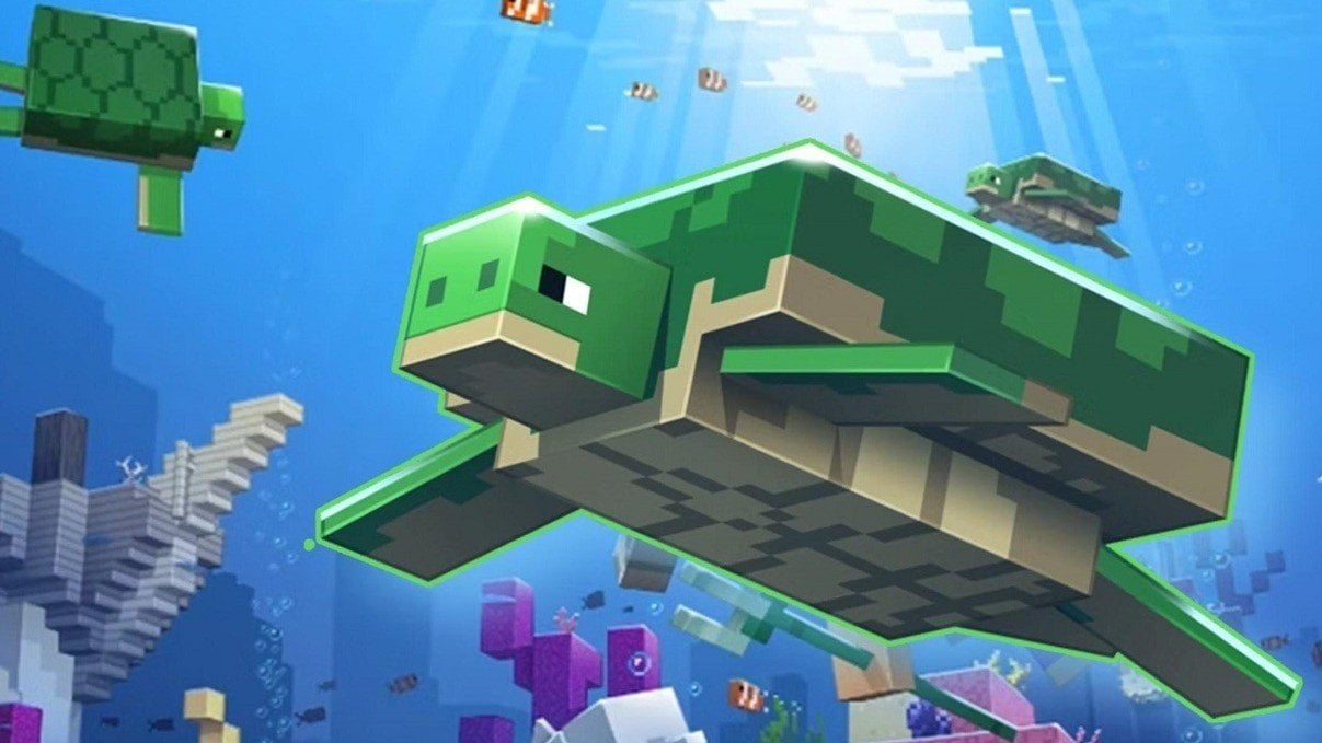 Черепаха в Minecraft как искать разводить и выхаживать
