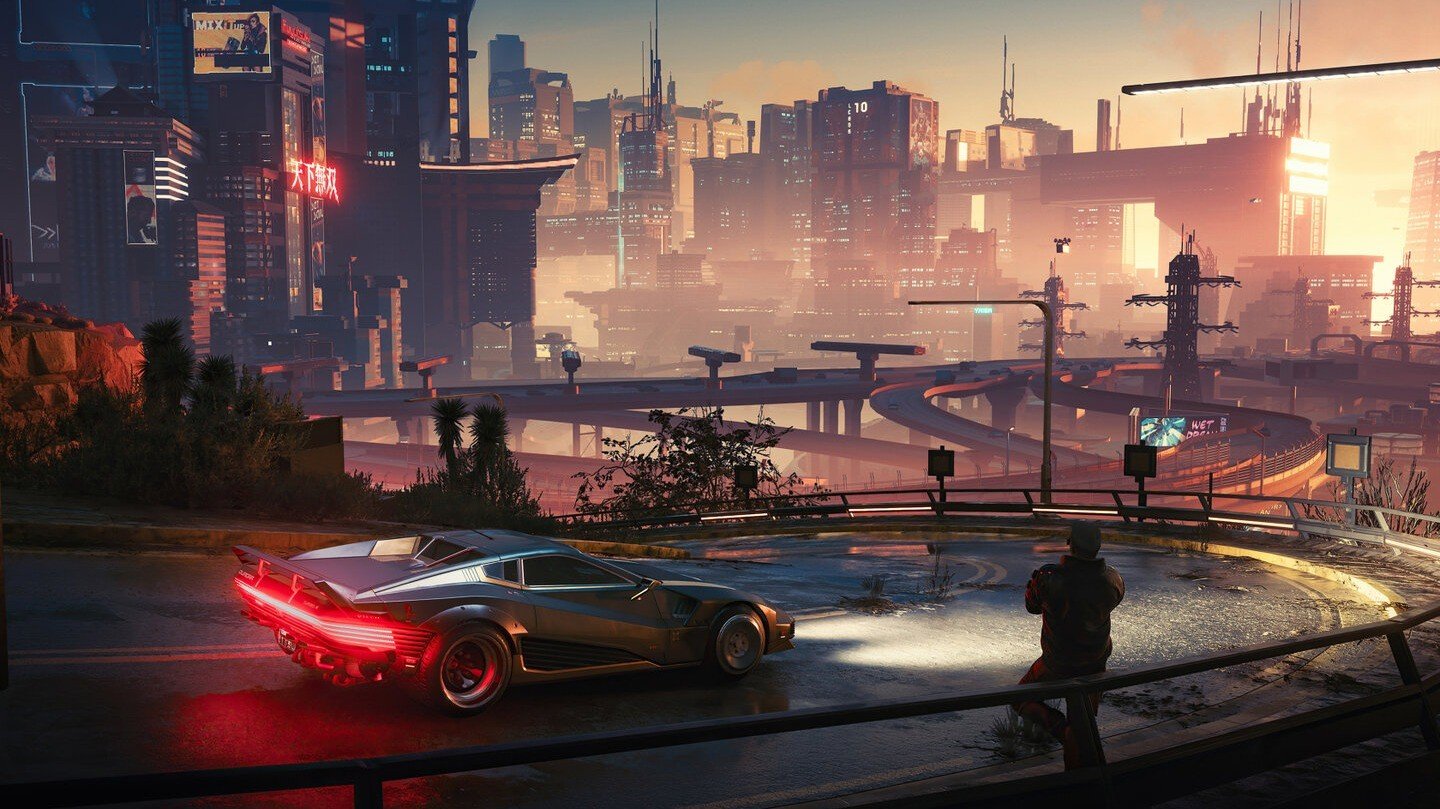 Ютубер повысил детализацию текстур в Cyberpunk 2077 сделав игру еще красивее