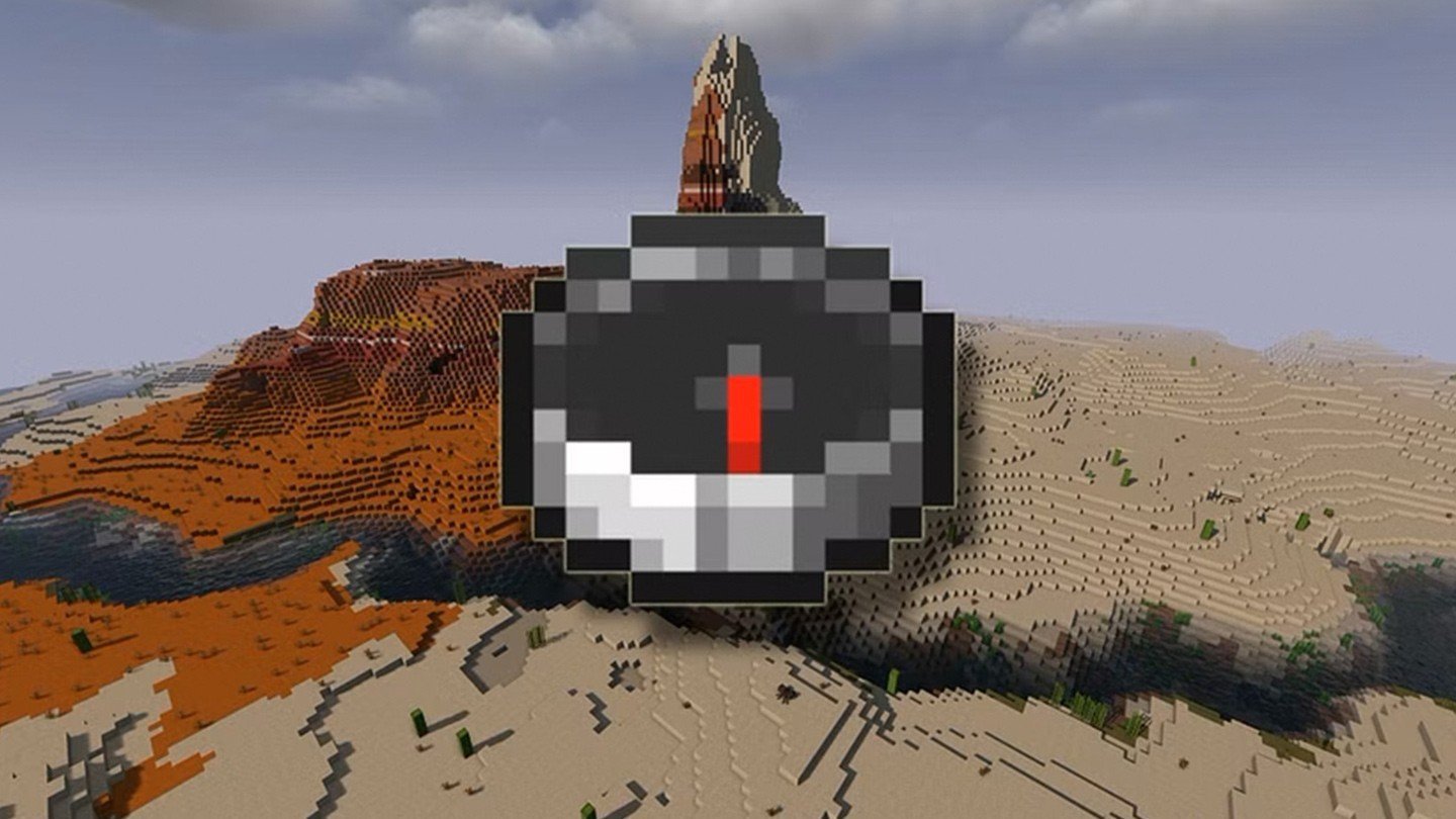Как сделать компас в Minecraft