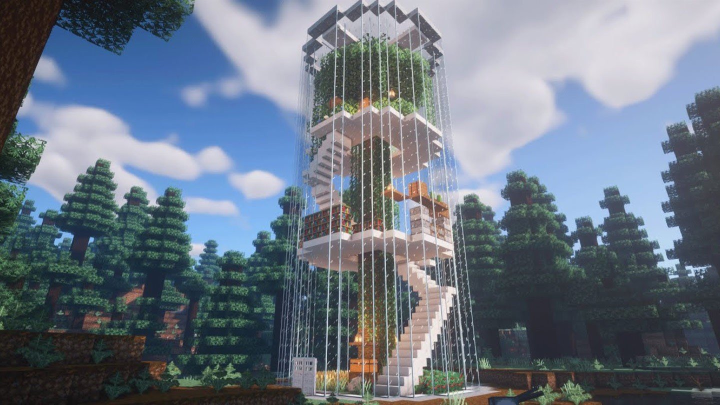 Как сделать стекло в Minecraft