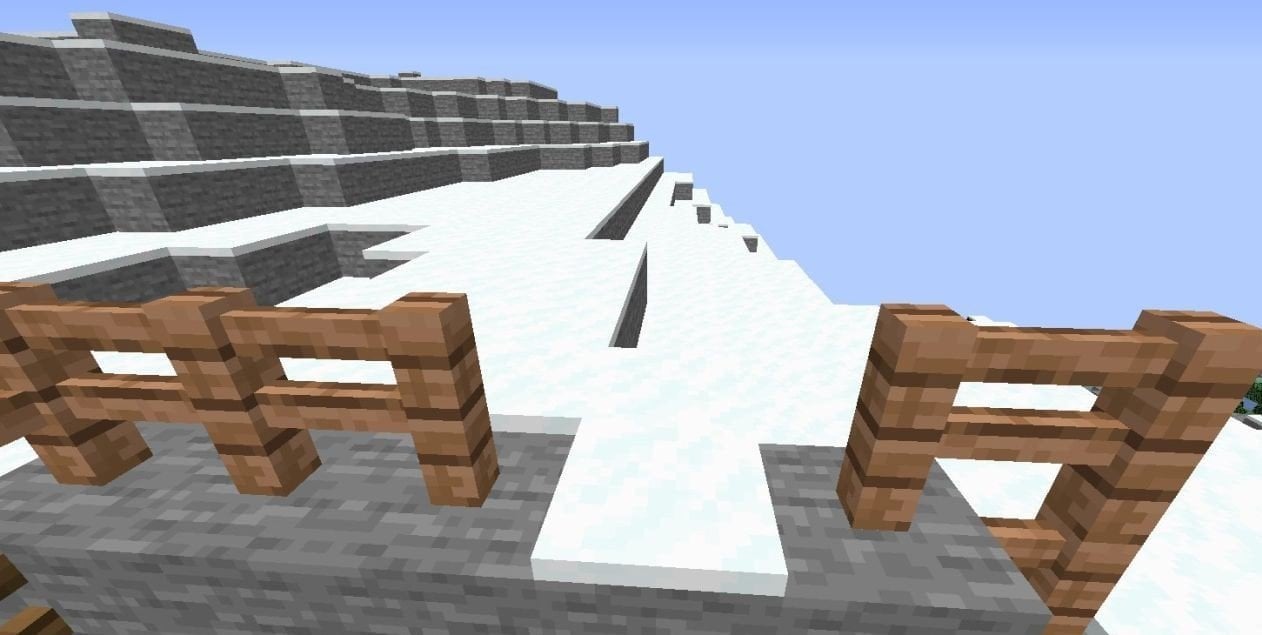 Как сделать забор в Minecraft