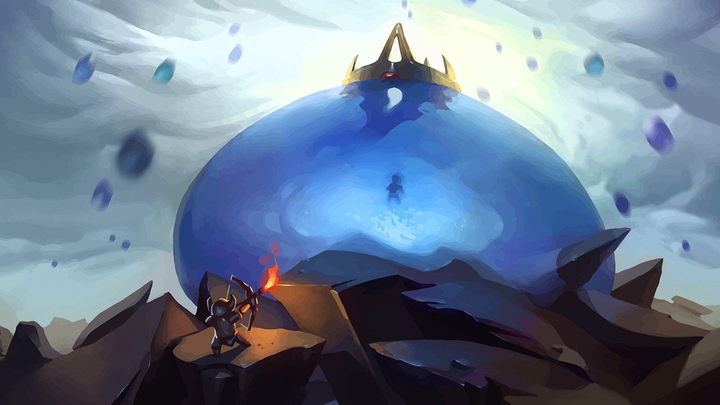 Terraria король слизней