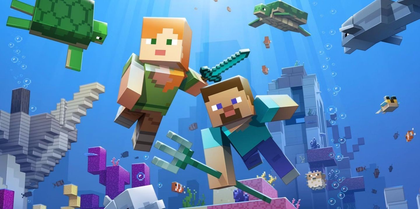 Все о подводной версии Minecraft