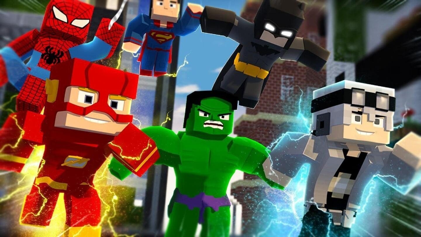 Minecraft лучшие моды на супергероев