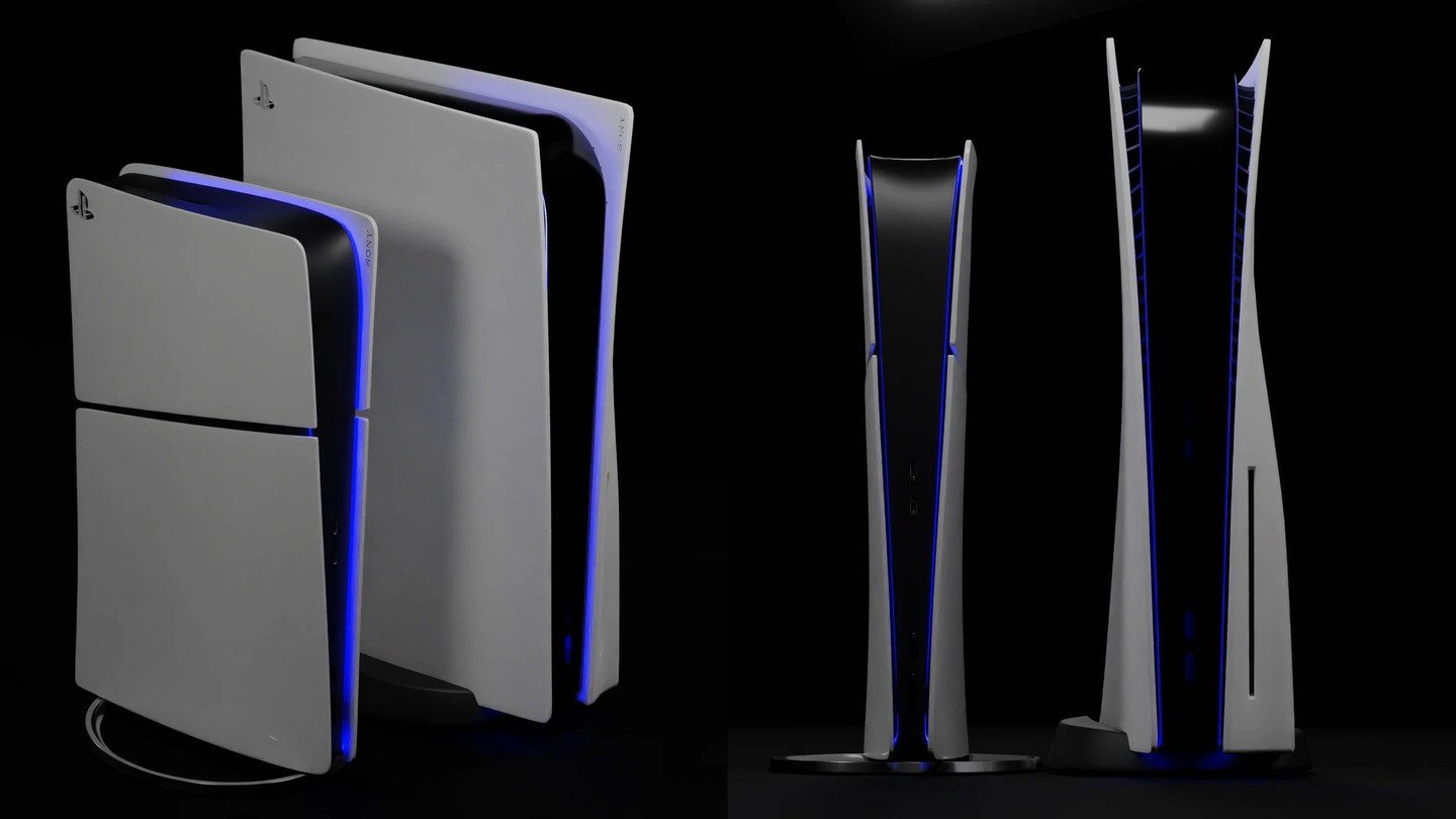 PlayStation 5 Slim сравнили со стандартной консолью  новинка значительно меньше