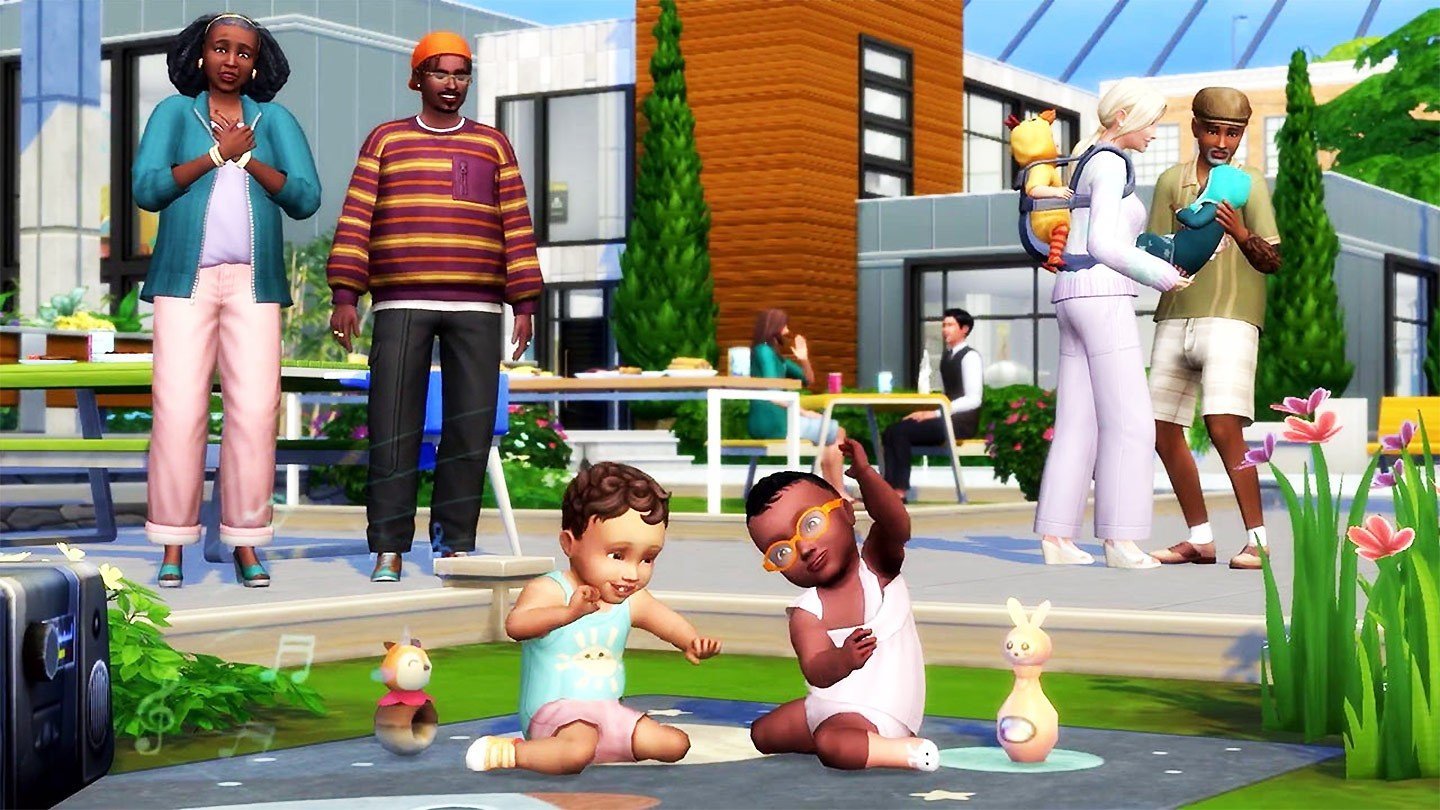 Все этапы развития младенца в The Sims 4