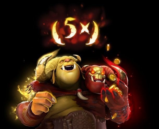 В Dota 2 вышла аркана на Ogre Magi и начался новогодний ивент