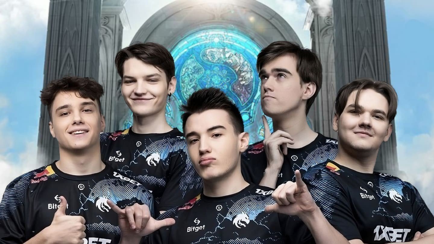 Видео Team Spirit поднимает Аегис победив на The International 2023 по Dota 2