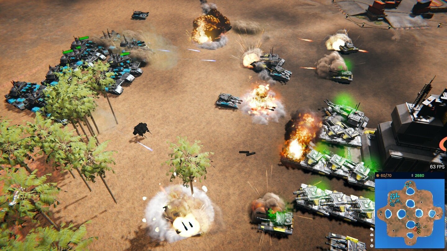 Клон культовой Command  Conquer Generals стал бесплатным в Steam