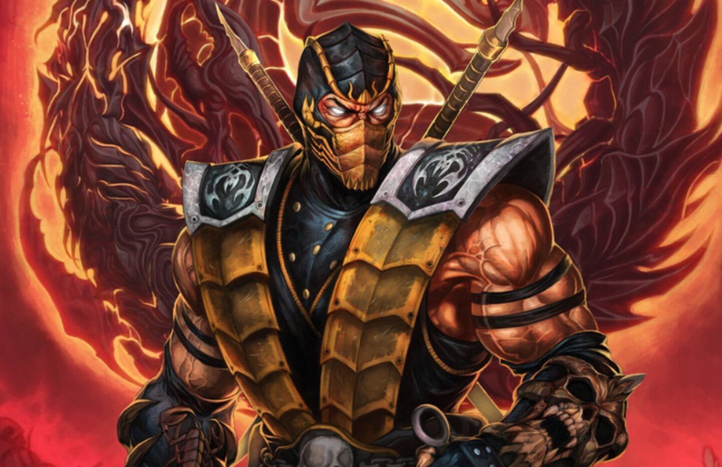 Нейросеть Midjourney нарисовала героев Mortal Kombat в духе фэнтези 70х годов