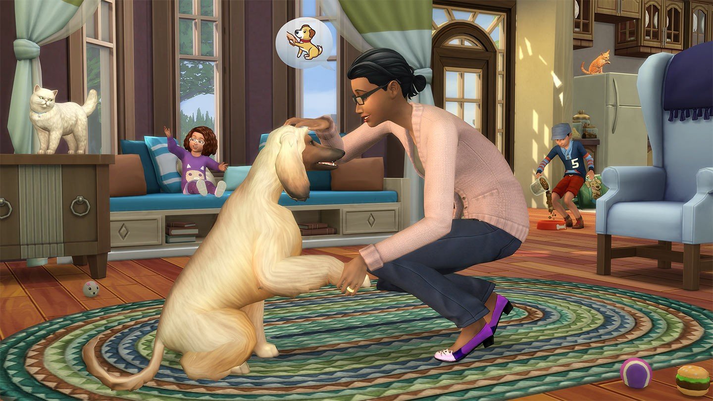 The Sims 4 как завести питомца