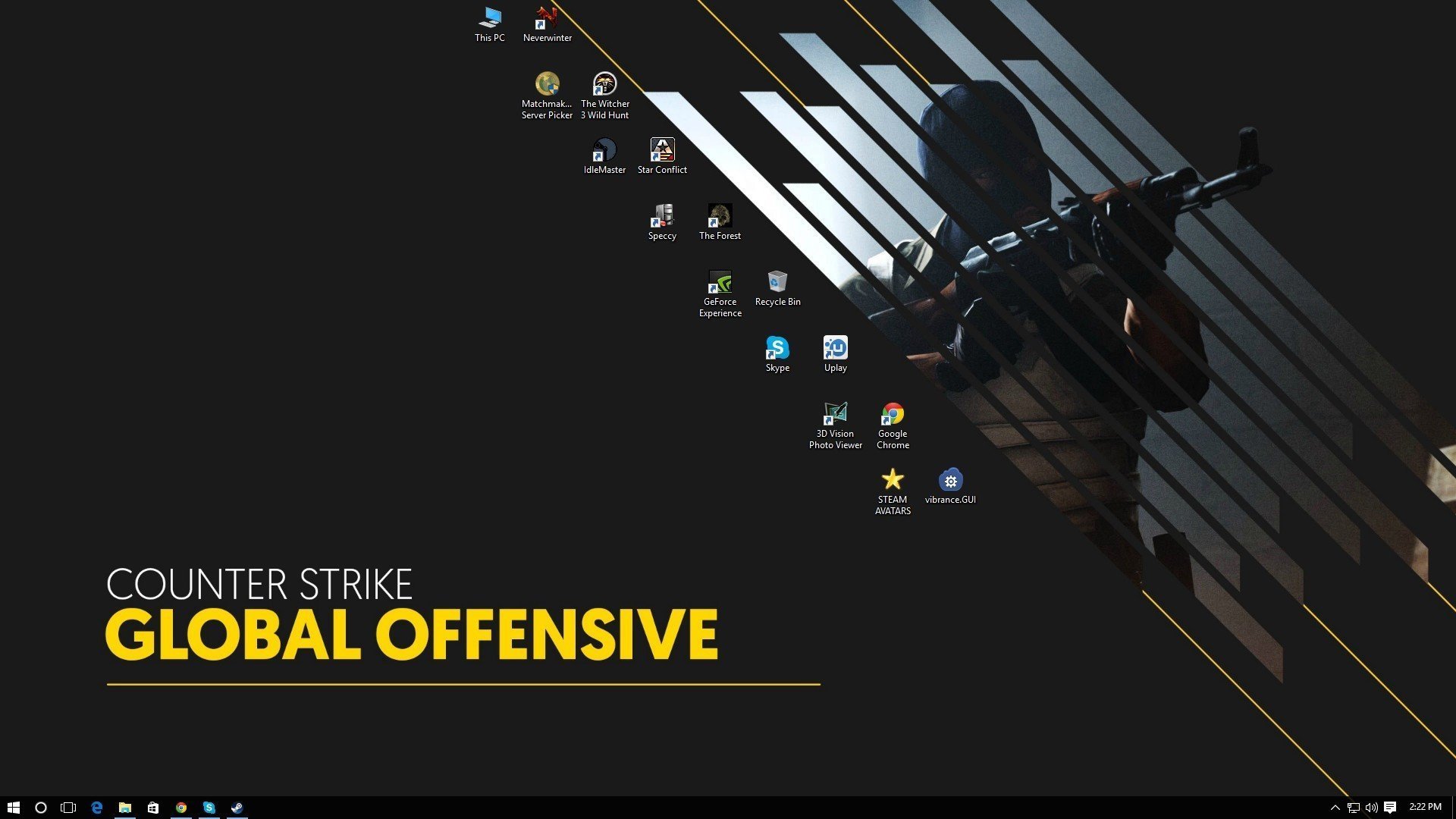 Топ100 геймерских обоев CSGO в хорошем качестве для ПК