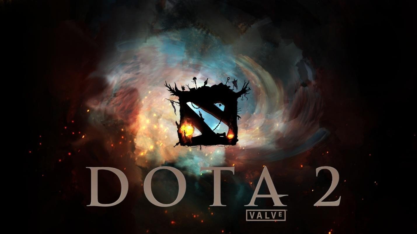 Картинка игры Дота 2 Logo на рабочий стол