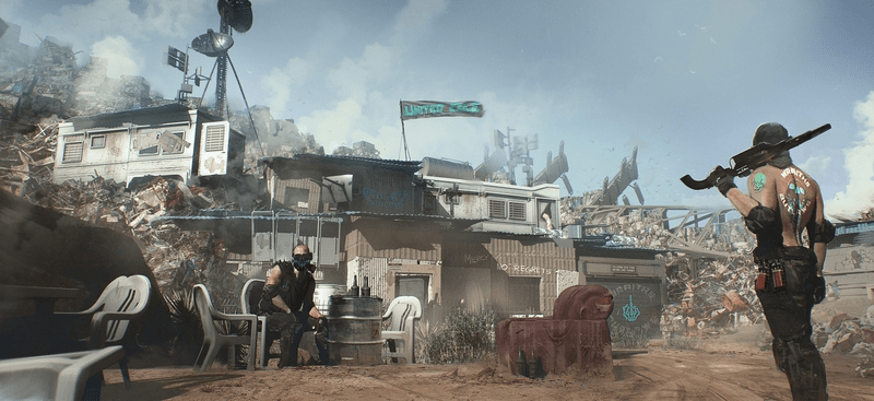 В сети появились концептарты пустошей из Cyberpunk 2077
