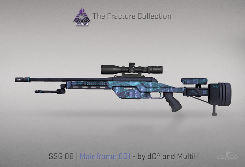 В CSGO вышел новый кейс The Fracture Collection