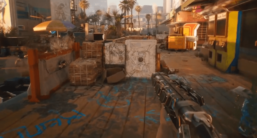 Легальные читы в Cyberpunk 2077  Wallhack и Aimbot реализованы в умном оружии